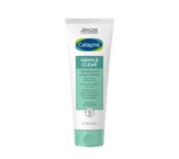 Cetaphil Gentle Clear Clarifying Acne Cream Cleanser -124ml