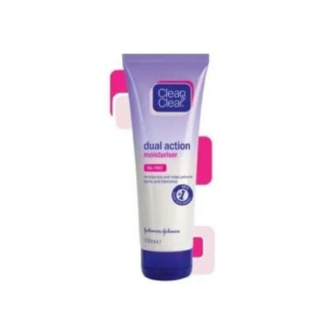 Clean & Clear Dual Action Moisturiser - 100ml