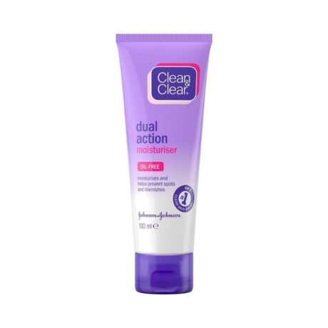 Clean & Clear Dual Action Moisturiser - 100ml