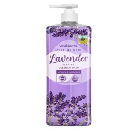 Watsons Lavender Scented Gel Body Wash -1000ml