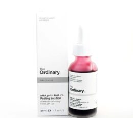 the ordinary aha 30% + bha 2% peeling solution